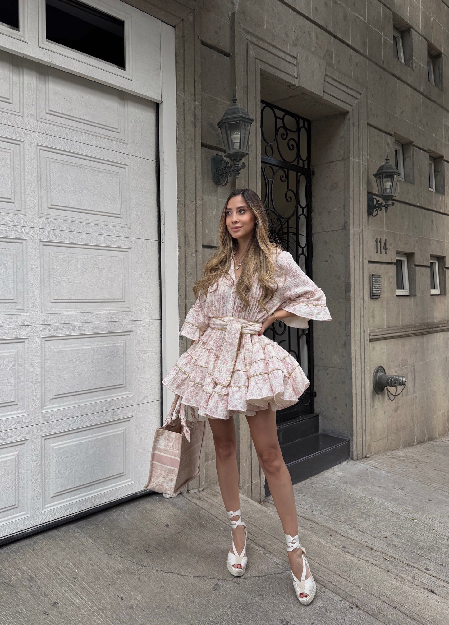 Toile de jour dress