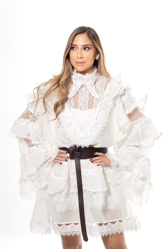 Lace Victoria White Dress