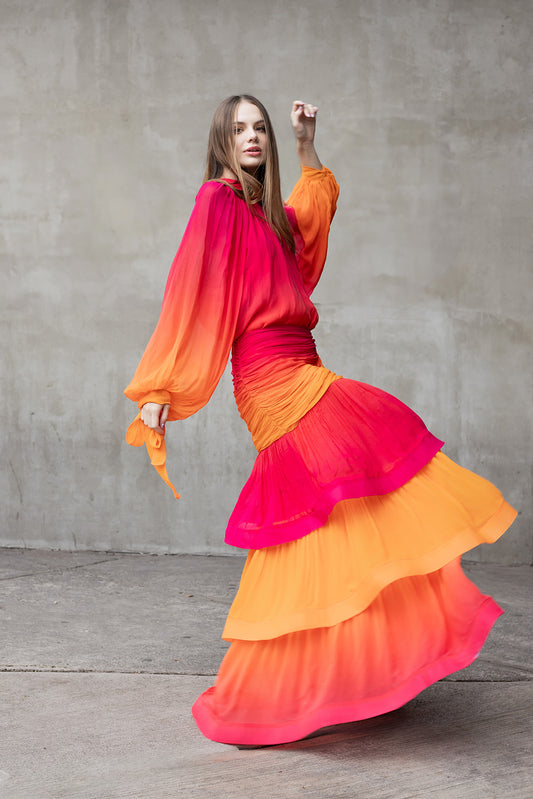 Jeanine Sunset Dress