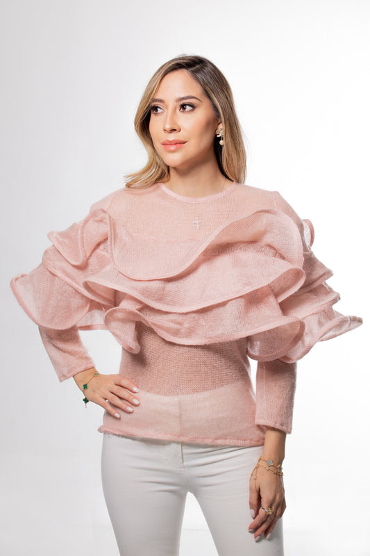 Alaia pink Top