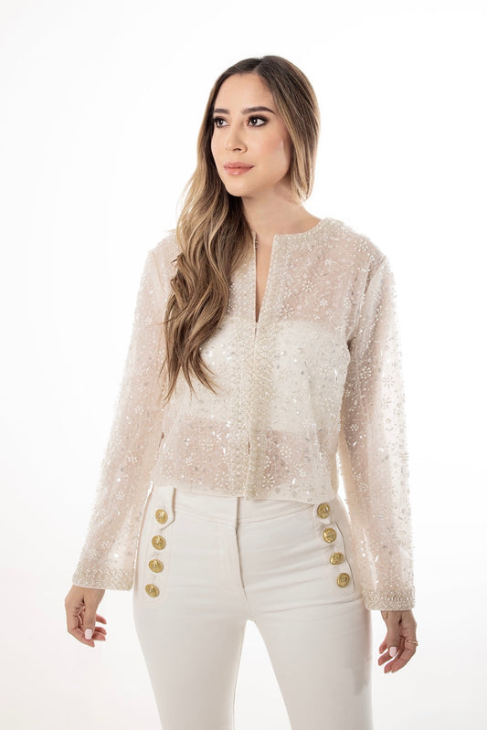 Briana sequins blazer