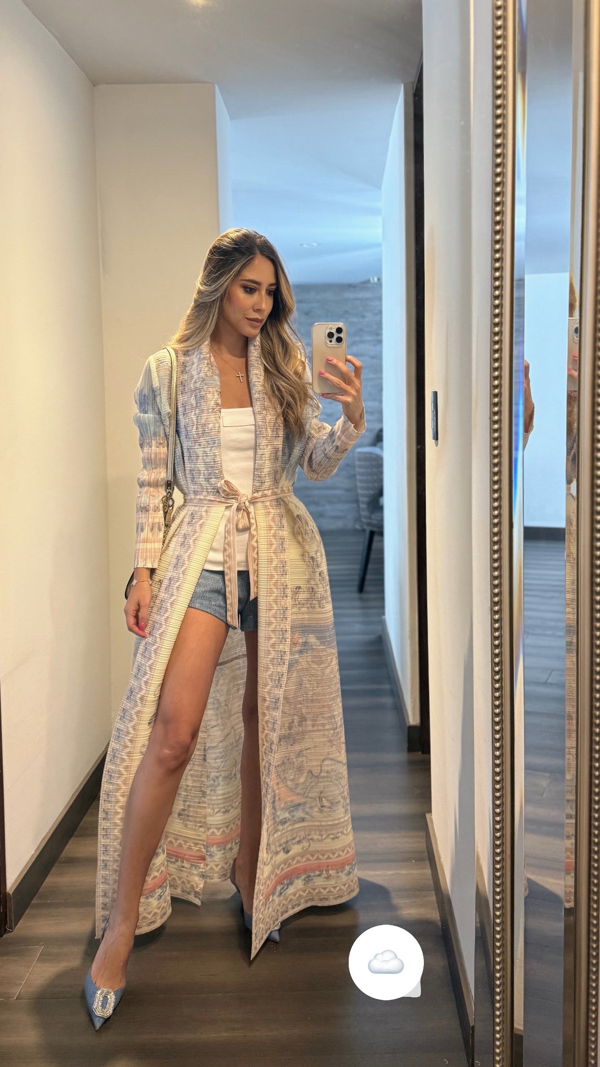 Briana Long Robe