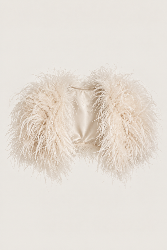 Ellie feather bolero
