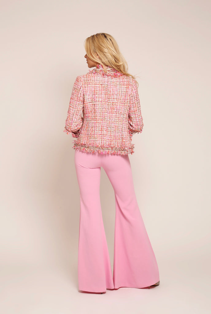 Pink Flared Pants