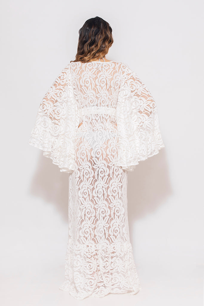 Free Spirit White Cover up